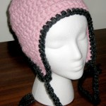 Blossom Ear Flap Hat, 3/4 View